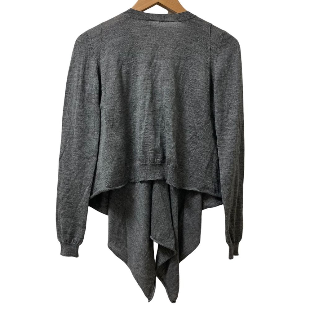 美品 PRADA プラダ ウールシルク 背開き ハイゲージニット