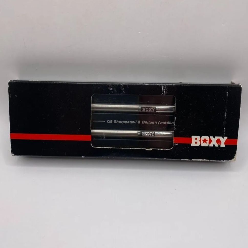 ✨昭和レトロ✨】 三菱鉛筆 BOXY シャープペンシル ボールペン セット