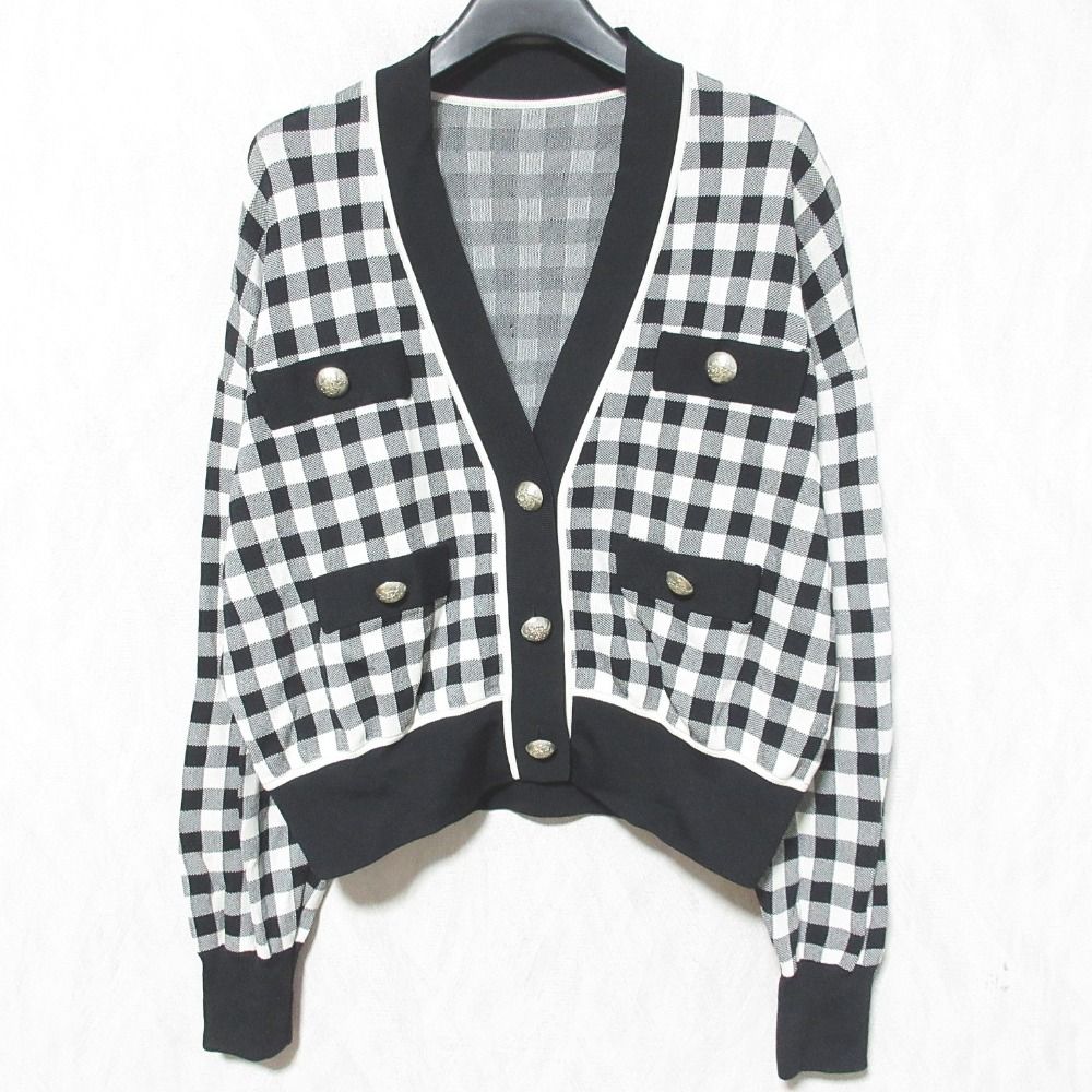 美品 23AW Diagram ダイアグラム グレースコンチネンタル チェックV