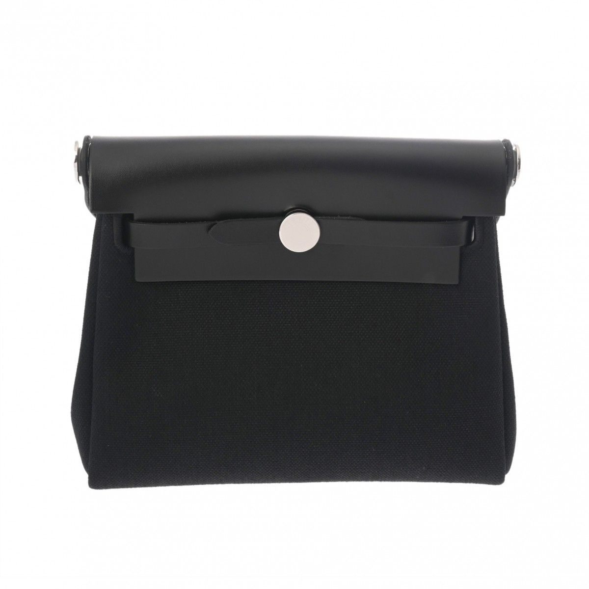 未使用 エルメス エールバッグ ジップ 20 ミニ 2WAY ブラック K刻印