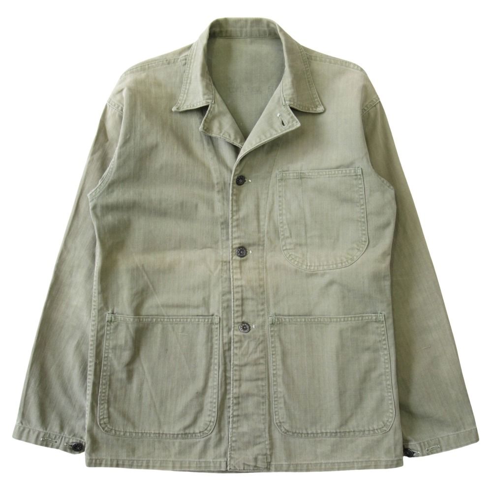 良品 40's USN N-3 HBT JACKET ヘリンボーンツイル ジャケット