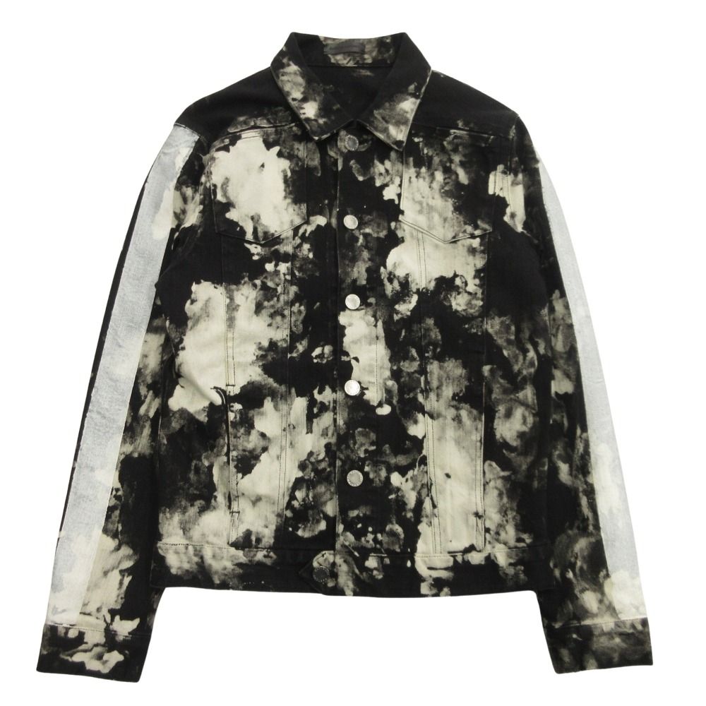 コスチュームナショナル デニム ジャケット ブルゾン 黒 ブラック メンズ 古着