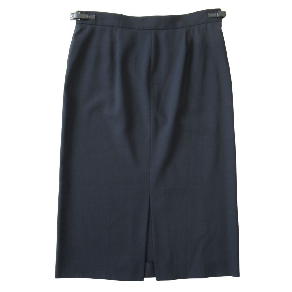 未使用 EMPORIO ARMANI エンポリオアルマーニ ウール ハーフ スカート
