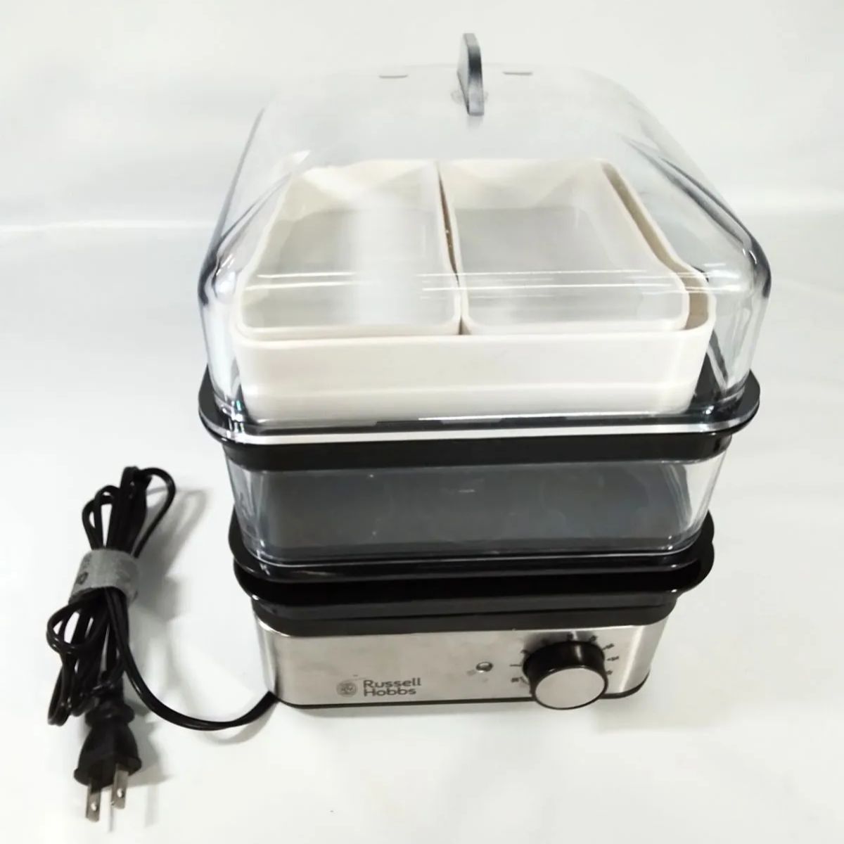 未使用に近い】2021年製 英国ラッセルホブス製 ミニスチーマー 7910JP