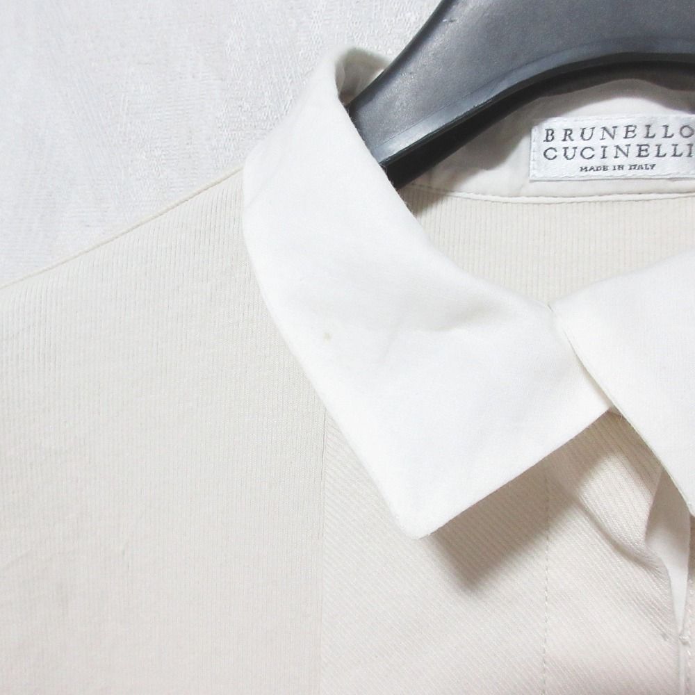 良品 Brunello Cucinelli ブルネロクチネリ ロングポロシャツ サイズL