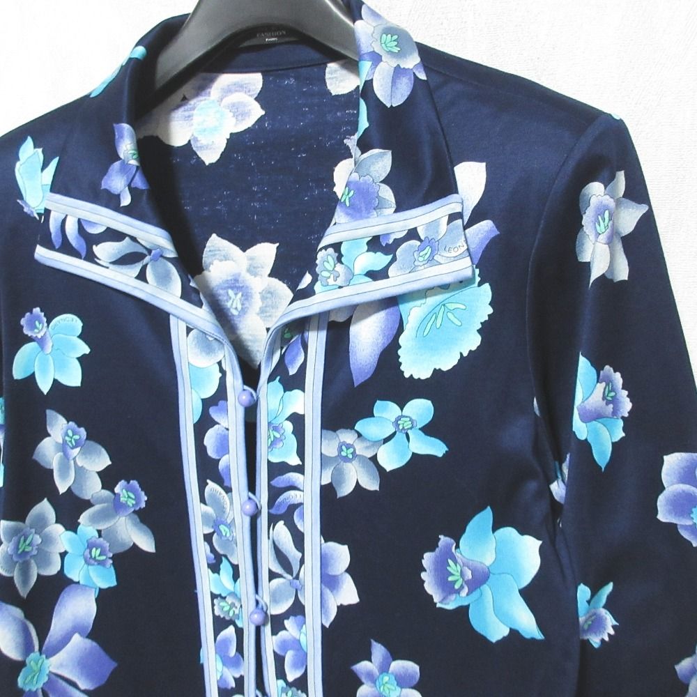 良品 LEONARD FASHION レオナールファッション フラワープリント