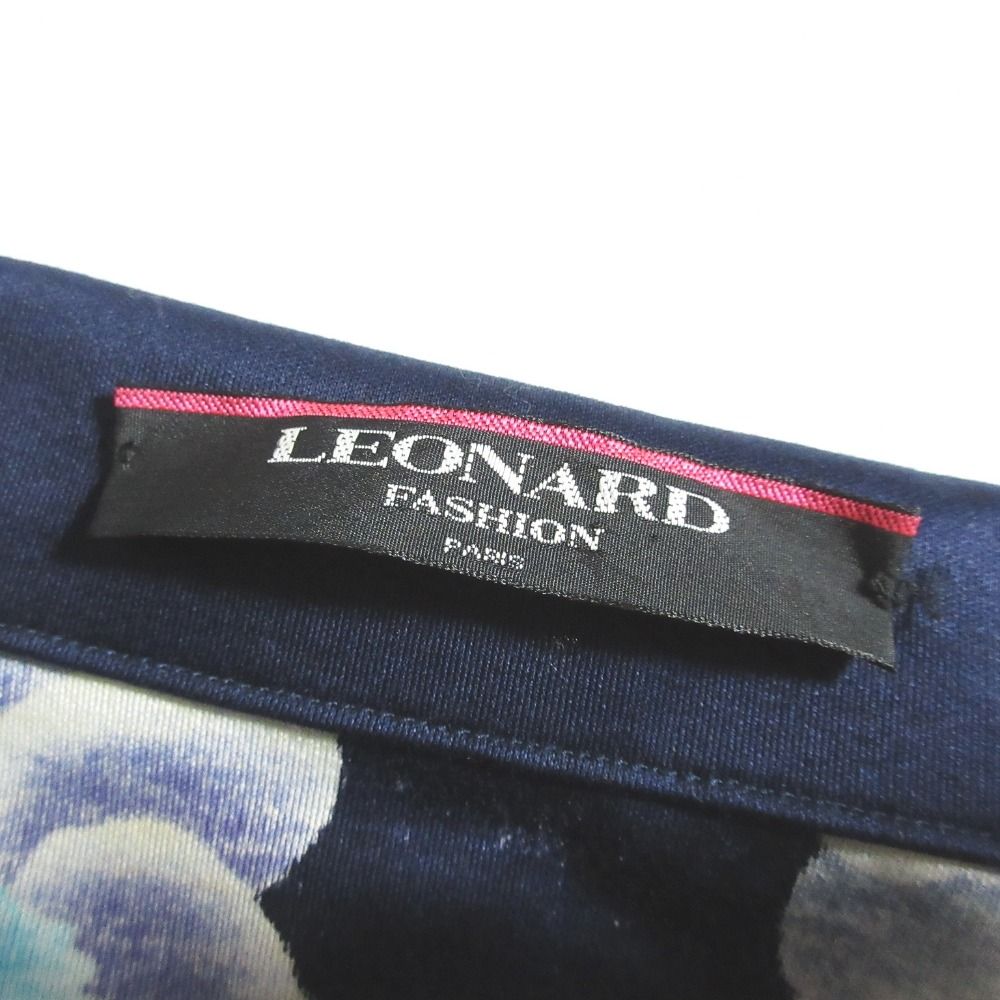 良品 LEONARD FASHION レオナールファッション フラワープリント