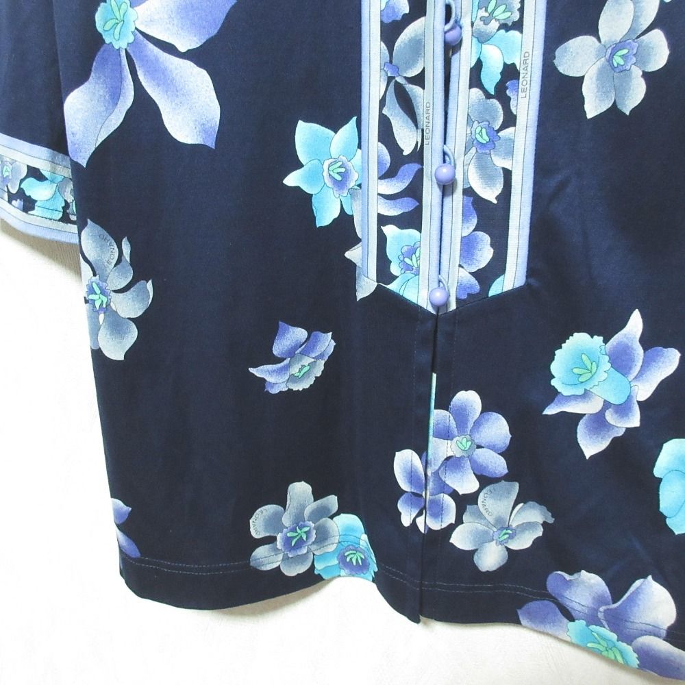 良品 LEONARD FASHION レオナールファッション フラワープリント
