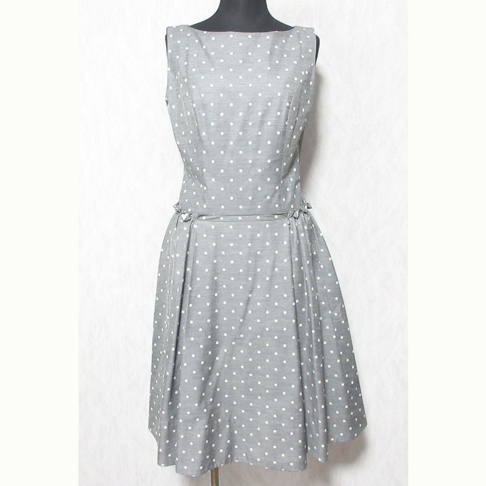 良品 FOXEY NEW YORK フォクシーニューヨーク ドットノースリーブ