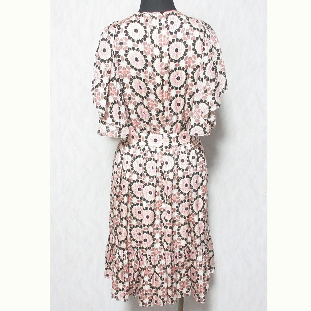 美品 kate spade new york ケイトスペード バイザプール フローラル