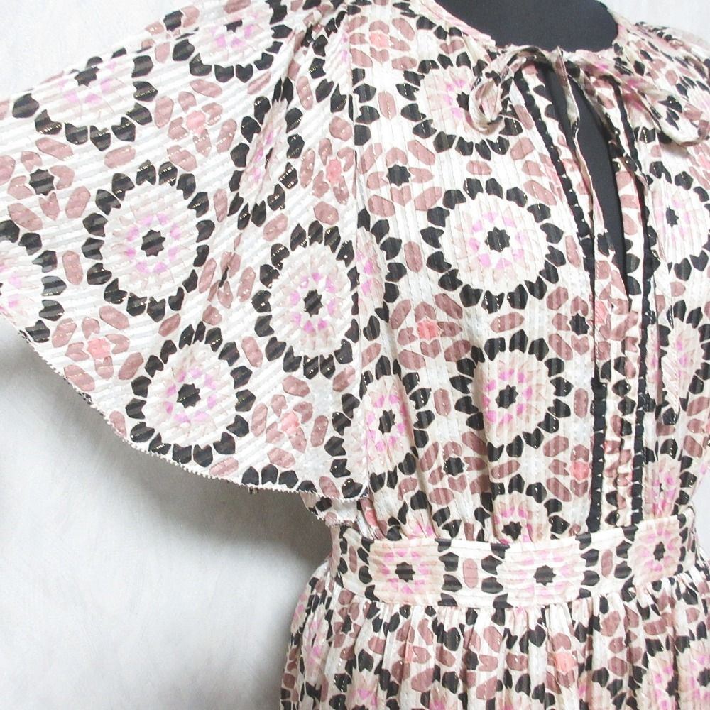 美品 kate spade new york ケイトスペード バイザプール フローラル