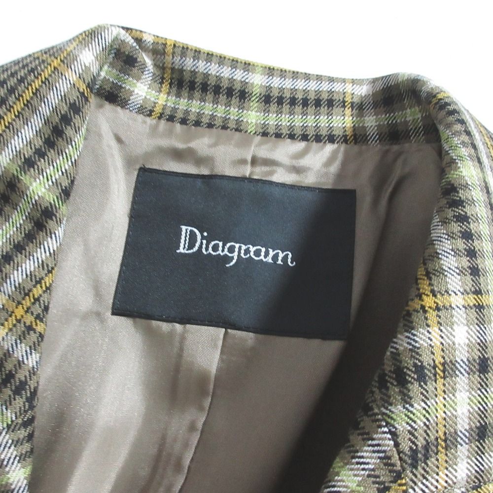 美品 23AW Diagram ダイアグラム グレースコンチネンタル テーラー 