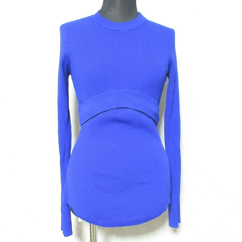 美品 25SS UN3D. アンスリード 2WAY BASIC KNIT TOP リブニット