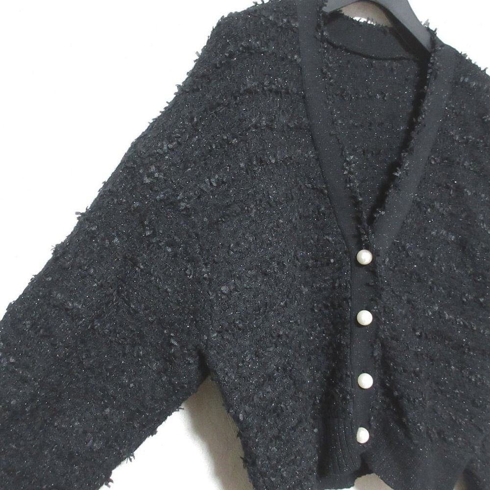 美品 24SS Diagram ダイアグラム グレースコンチネンタル ラメツイード