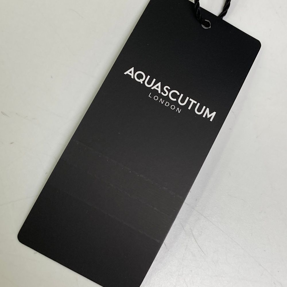 サイズ：M AQUASCUTUM アクアスキュータム 2WAYダウンベスト ブラック
