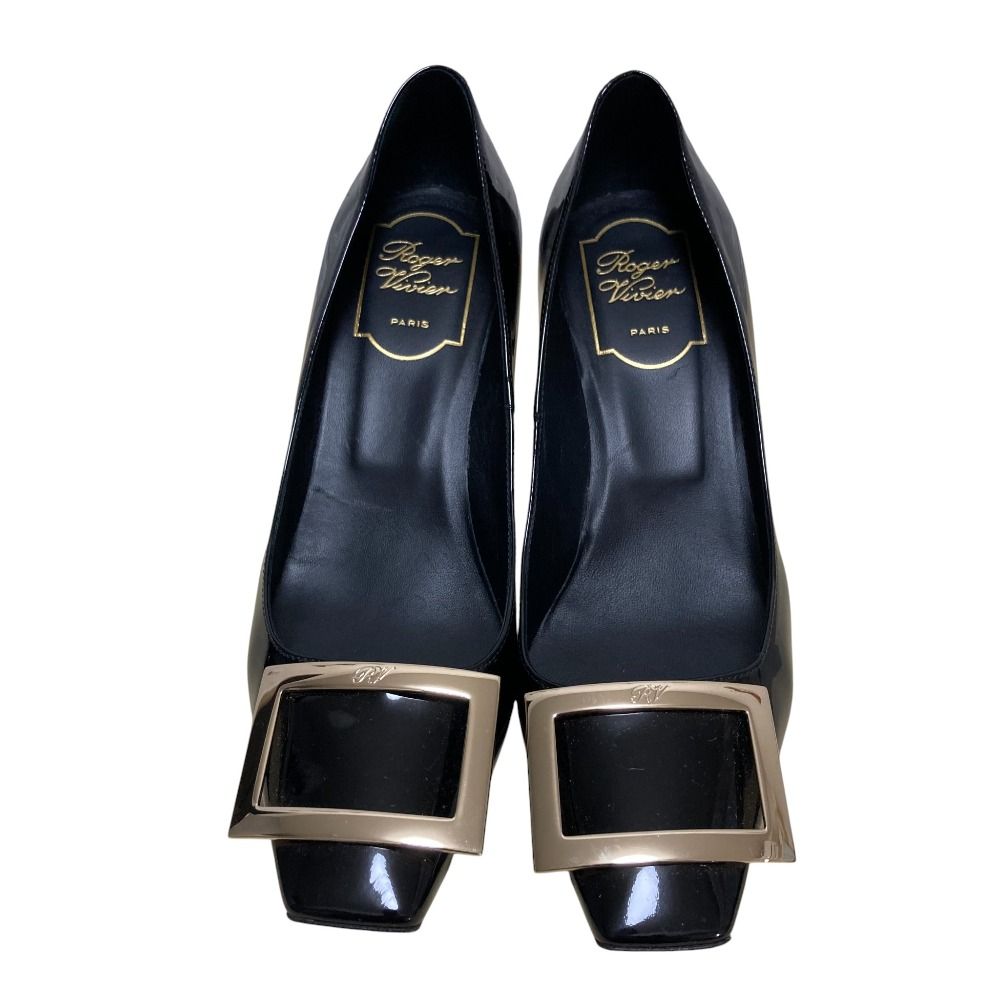 美品 Roger vivier ロジェヴィヴィエ BELLE VIVIER トランペット