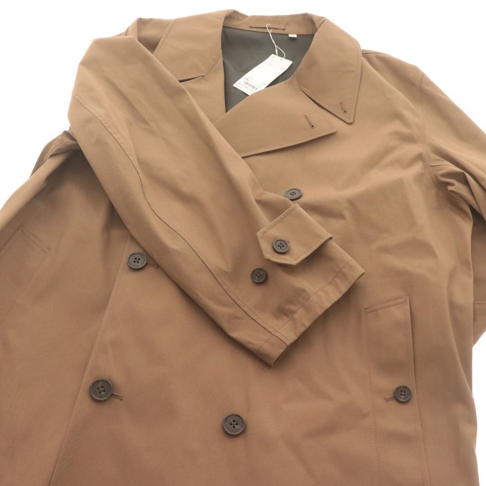 □ ユニクロU UNIQLO U ブロックテックトレンチコート 長袖 防風 耐水