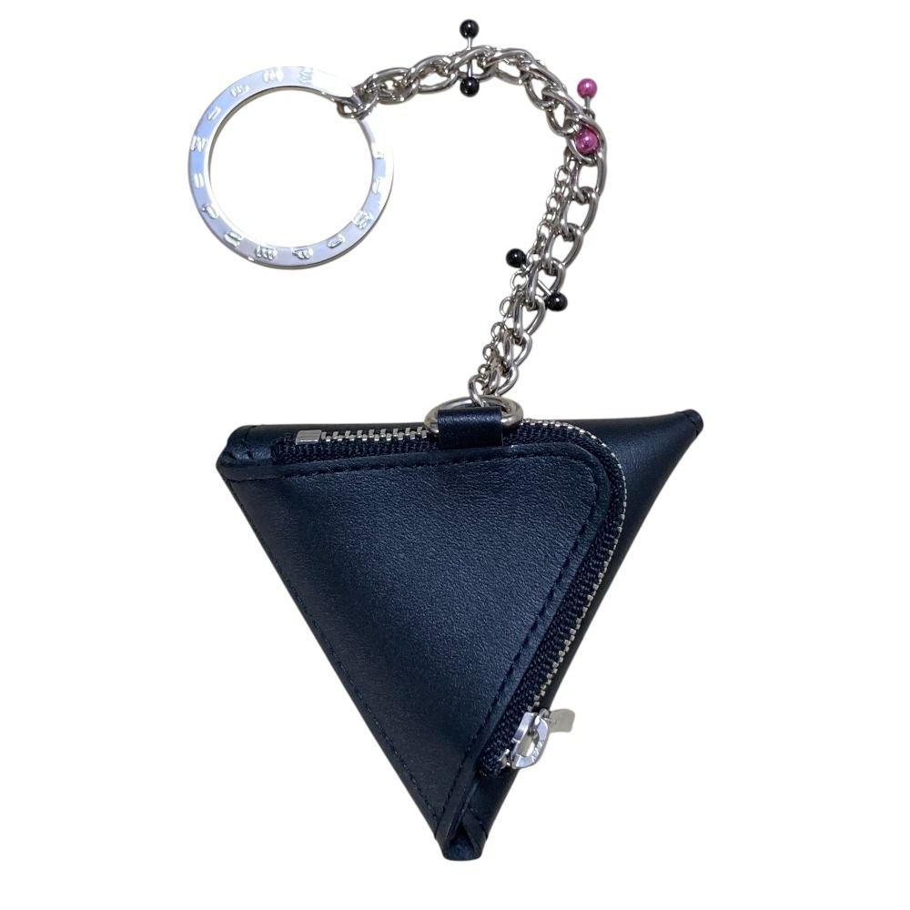 LIMI feu リミフゥ チェーン付き コインケース LJ A 04 711 ブラック レディース 古着