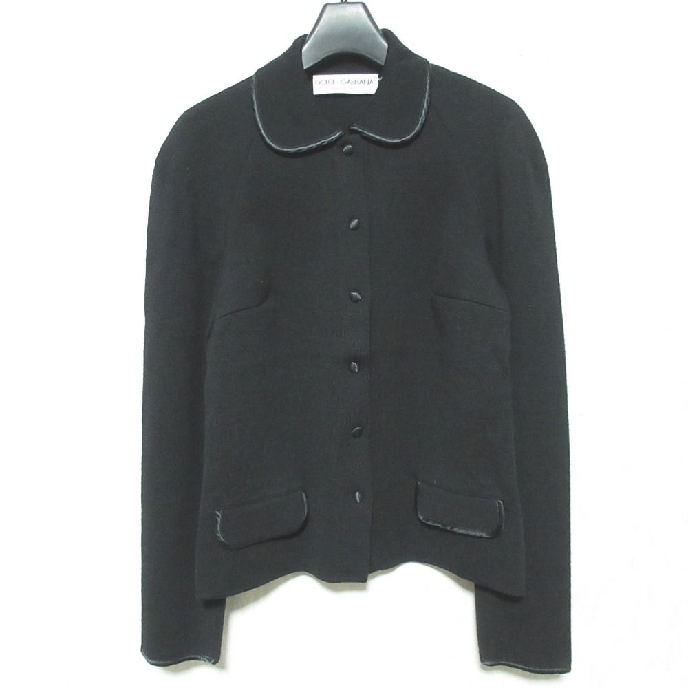 D＆G ドルチェ＆ガッパーナ/ウールジャケット/82【中古】 美品 DOLCE&GABBANA ドルチェアンドガッバーナ ウール ニット