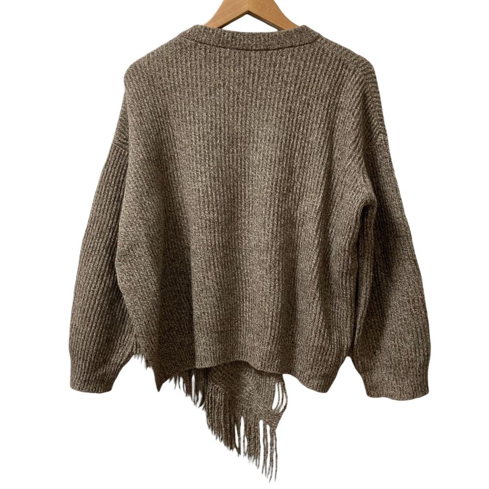 【専用】ステラマッカートニーの長袖アシンメトリーニット 美品 Stella McCartney ステラマッカートニー アシンメトリー フリンジ