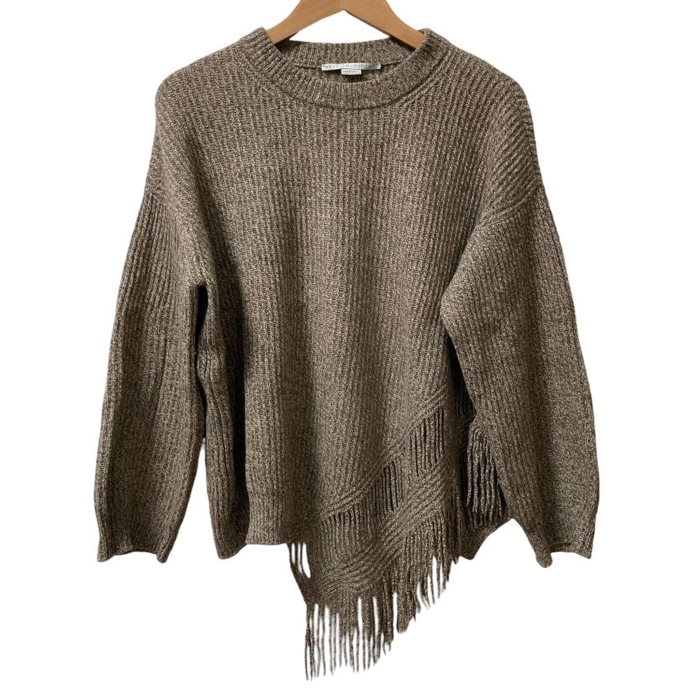 美品 Stella McCartney ステラマッカートニー アシンメトリー フリンジ 