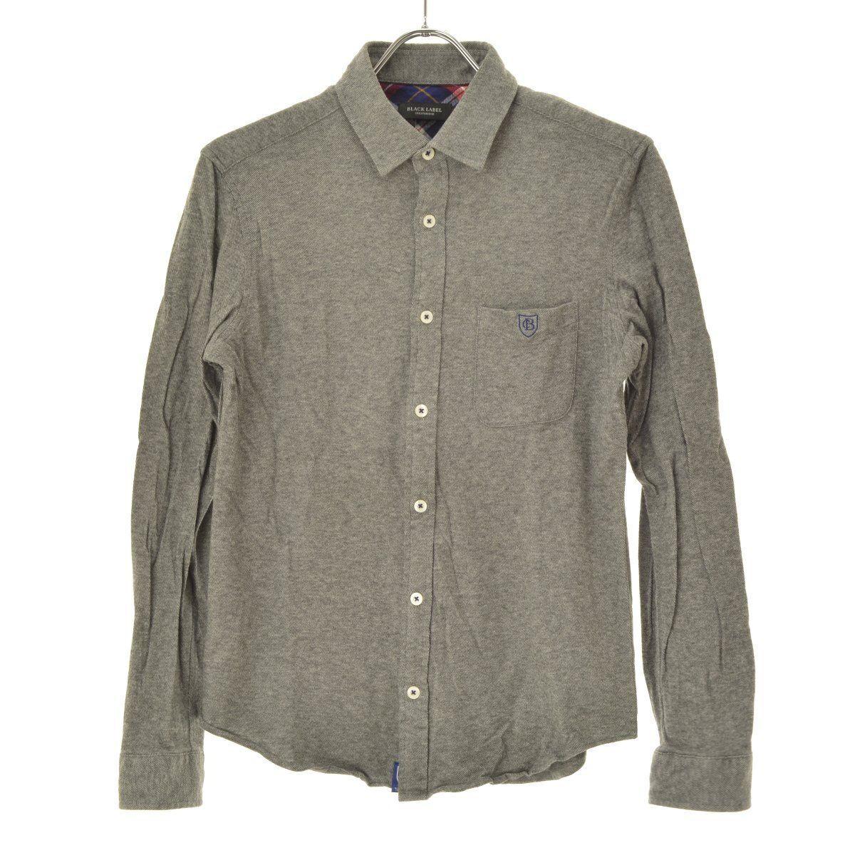 【美品】BLACK LABEL CRESTBRIDGE　長袖フランネルシャツ　L ブラックレーベル クレストブリッジ BLACK LABEL CRESTBRIDGE シャツ