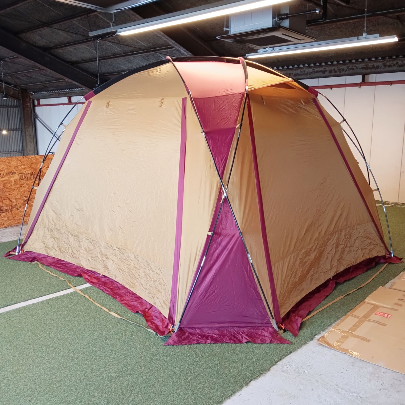 ◇Coleman(コールマン) ドームスクリーンタープ/380(バーガンディ