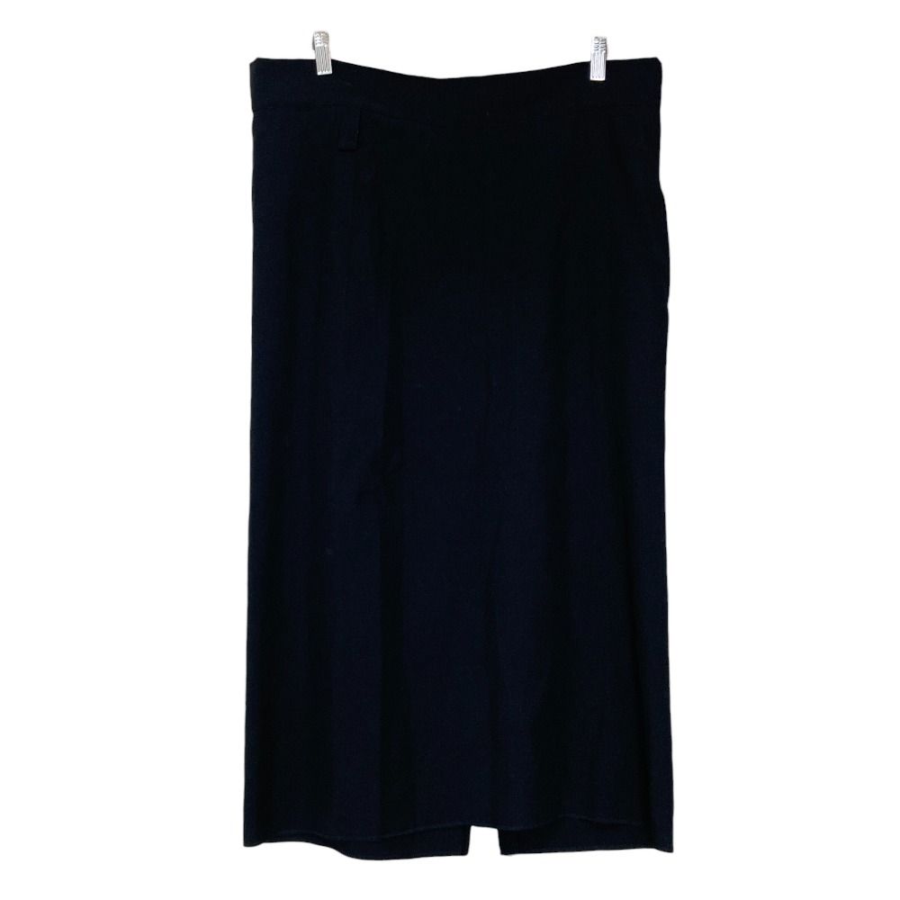 美品 Y's YOHJI YAMAMOTO ワイズ ヨウジヤマモト ウール タイト ロング