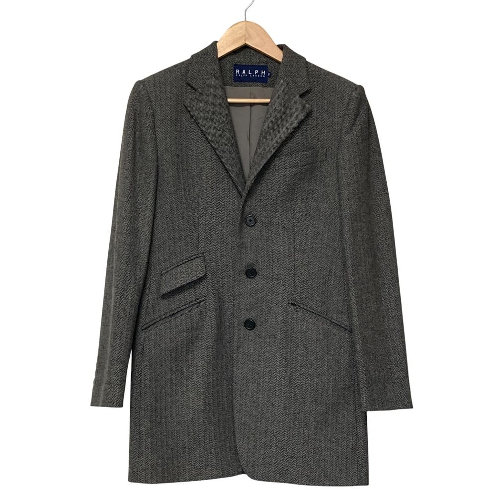 【美品】ラルフローレン ヘリンボーン テーラード ジャケット　9号 美品 RALPH RALPH LAUREN ラルフ ラルフローレン ヘリンボーン
