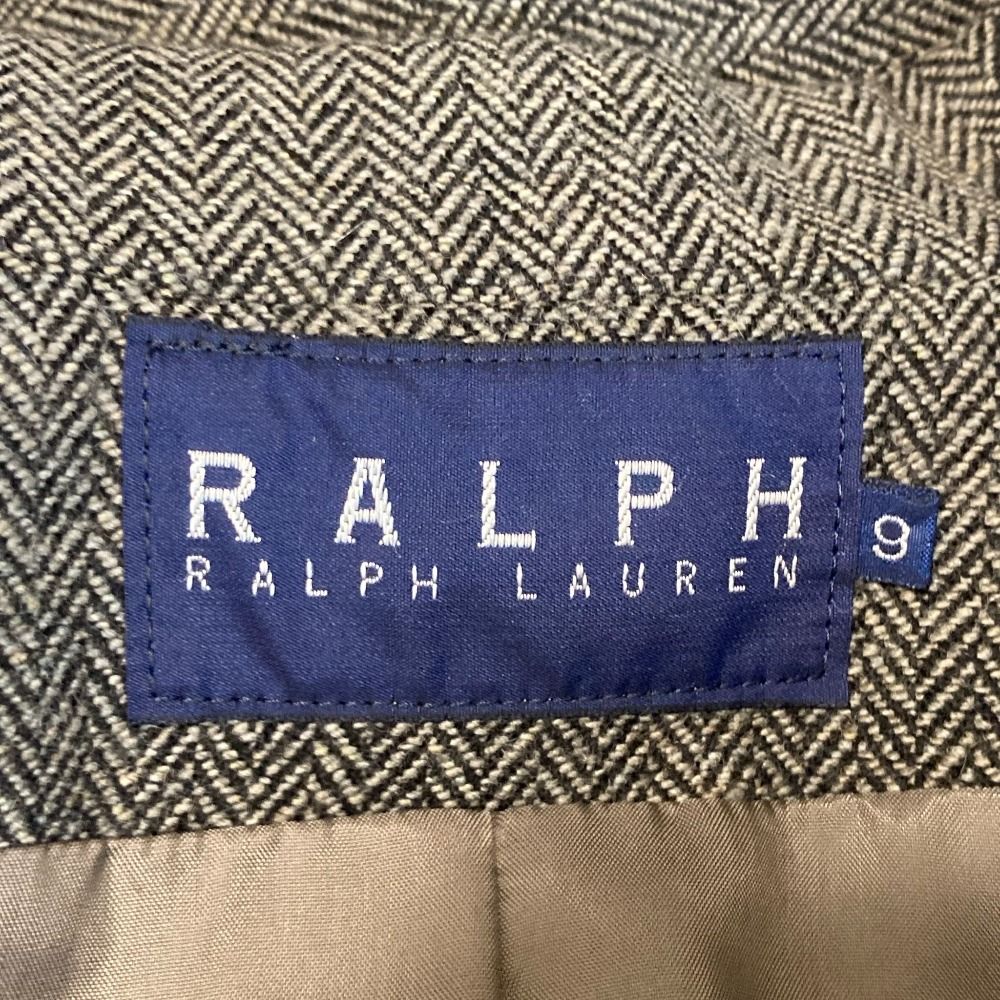 美品 RALPH RALPH LAUREN ラルフ ラルフローレン ヘリンボーン
