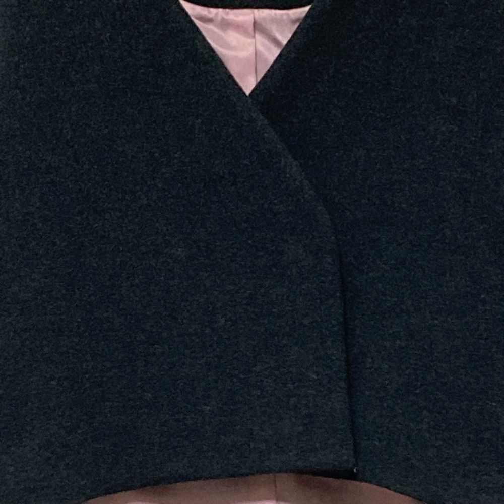 美品 ボーダーズアットバルコニー POODLE MIDI COAT ウール カシミヤ