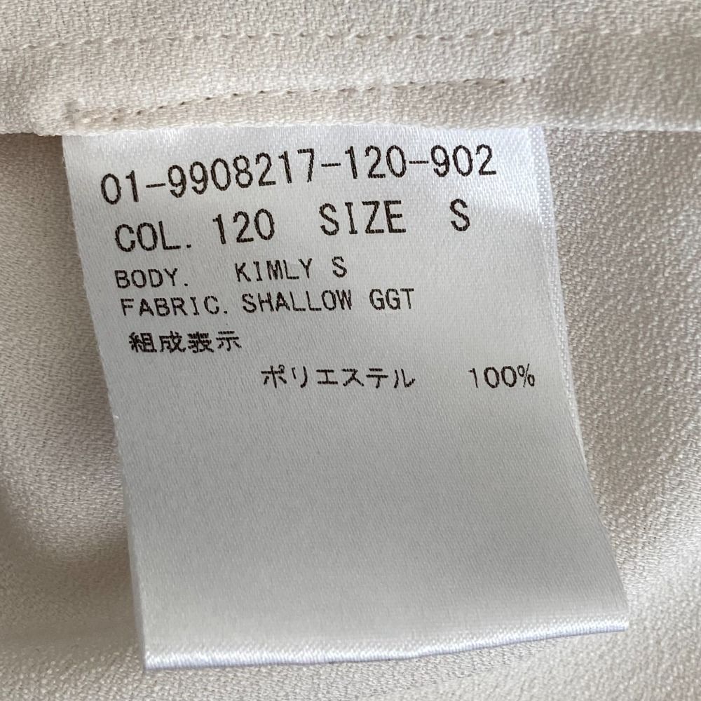 良品 Theory セオリー SHALLOW GGT KIMLY S 長袖 ボウタイ シャツ