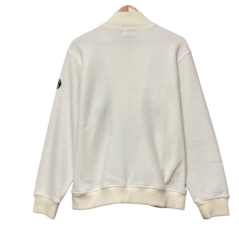 良品 SINA COVA シナコバ ロゴワッペン パイル地 ジップブルゾン