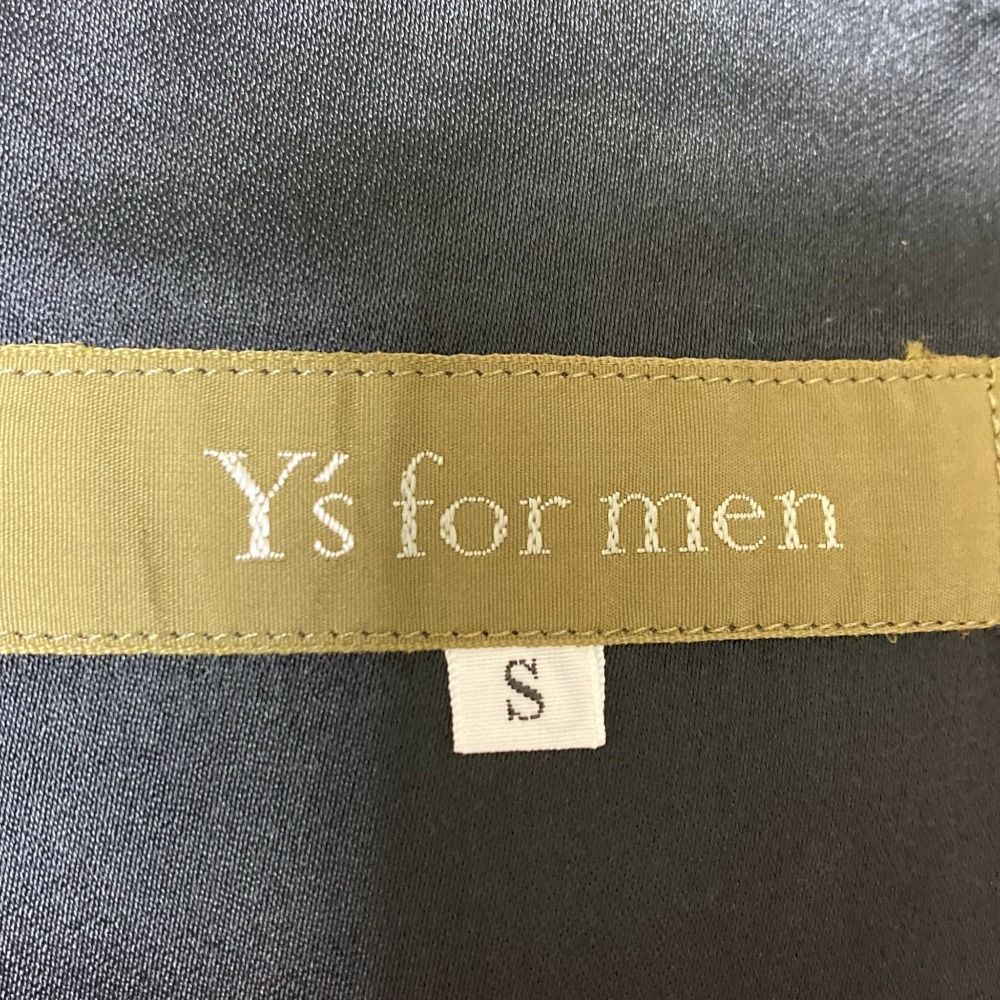 Y s for men ワイズフォーメン タキシードジャケット スラックスパンツ セットアップ サイズS M ブラック メンズ 古着 オーバーサイズ テーパードパンツ
