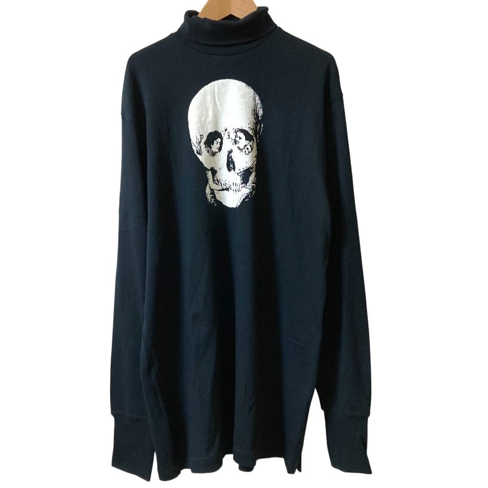 94 AW Yohji Yamamoto POUR HOMME ヨウジヤマモトプールオム マリオネット期 タートルカットソー HV T 91 025 Mサイズ ブラック メンズ 古着