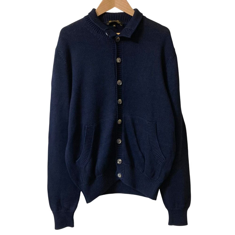 美品 Loro piana ロロピアーナ ニットカーディガン サイズ48 ネイビー