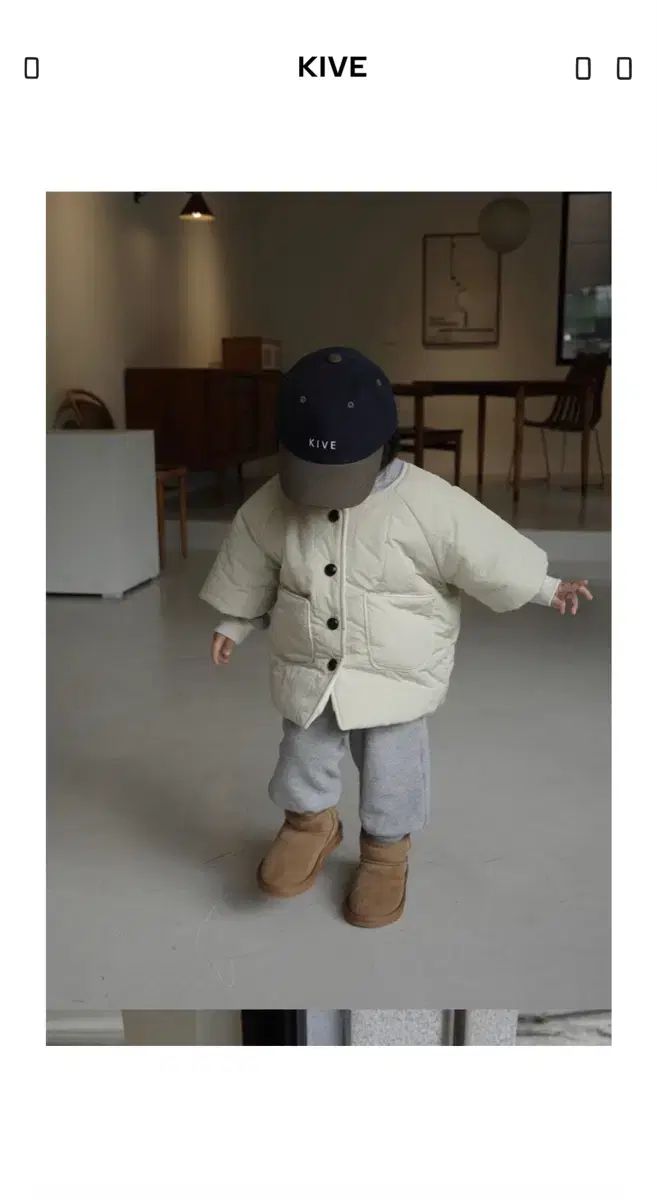 KIVE 半袖 キルティング ダウン ジャケット アイボリー mサイズ