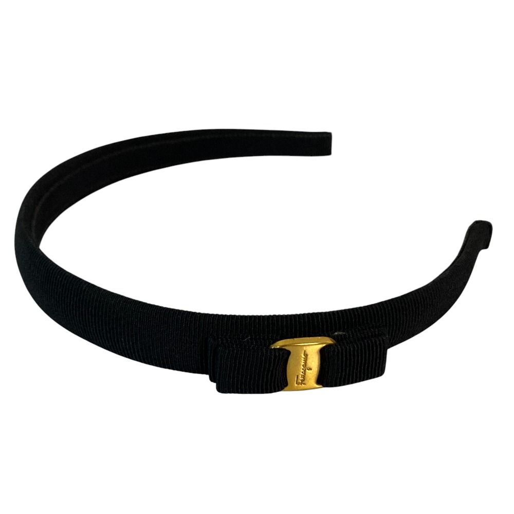 美品 Salvatore Ferragamo サルヴァトーレフェラガモ ヴァラ リボン