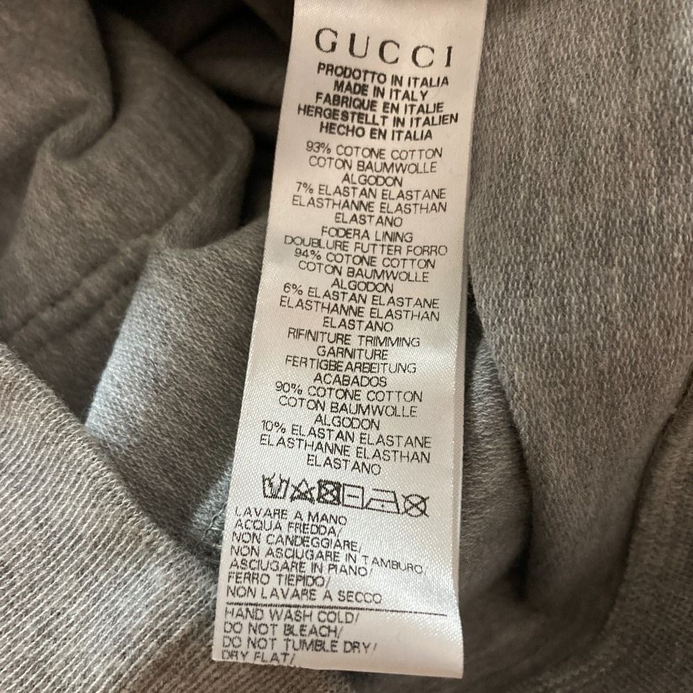 美品 GUCCI グッチ スパンコール装飾 GG スウェット ワンピース キッズ