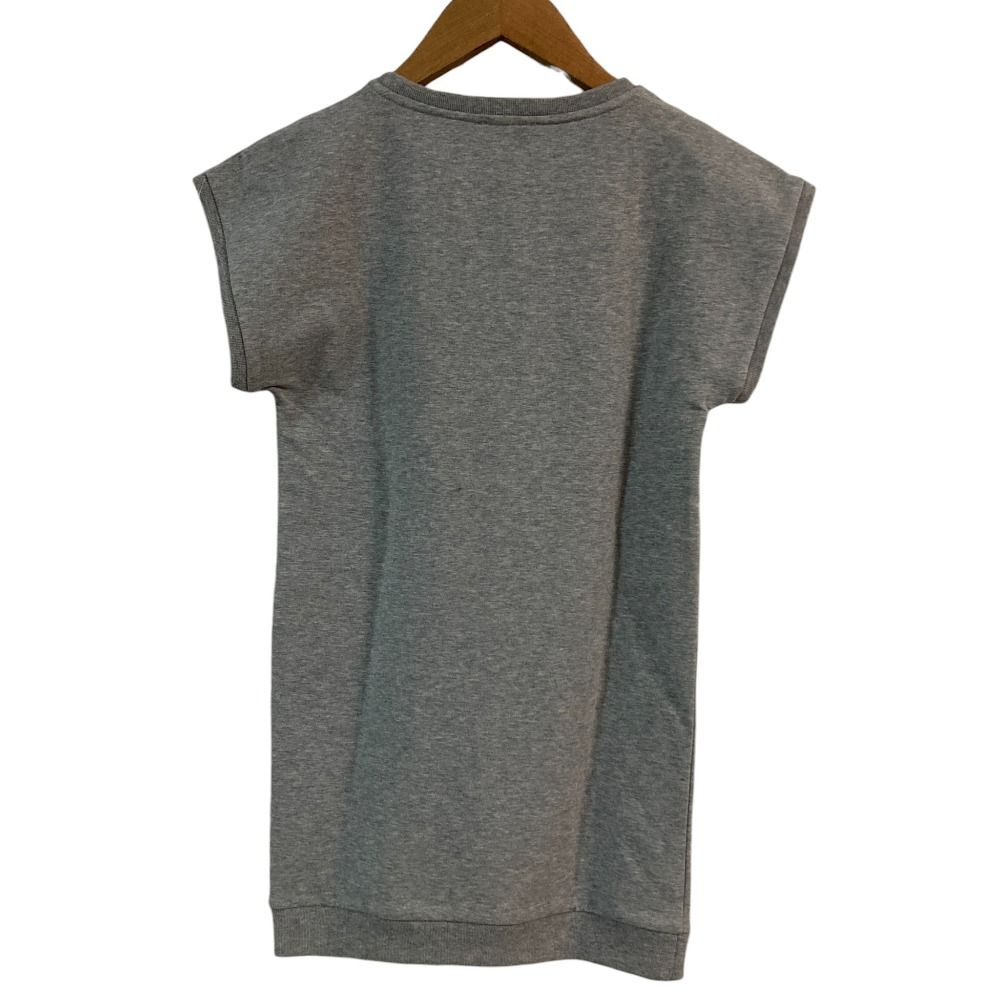 GUCCI　グッチ　グレー　ロゴ　トレーナー　ワンピース　キッズスウェット 美品 GUCCI グッチ スパンコール装飾 GG スウェット ワンピース キッズ