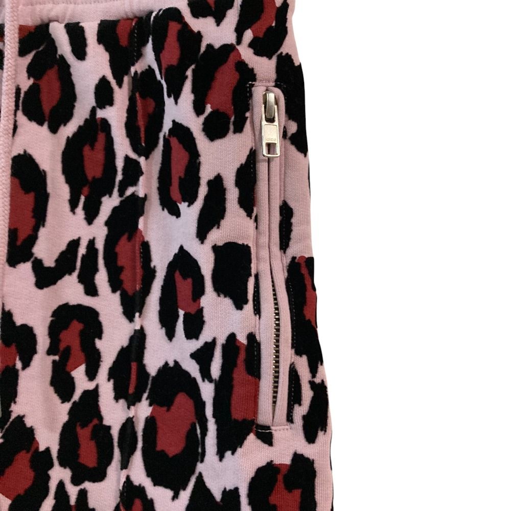 【美品】KENZOケンゾー　ミニスカート　オレンジ　レオパード柄　豹柄 KENZOケンゾー ミニスカート オレンジ レオパード柄 豹柄