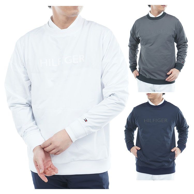 トミーヒルフィガー ゴルフ スウェット メンズ 長袖 クル－ネック