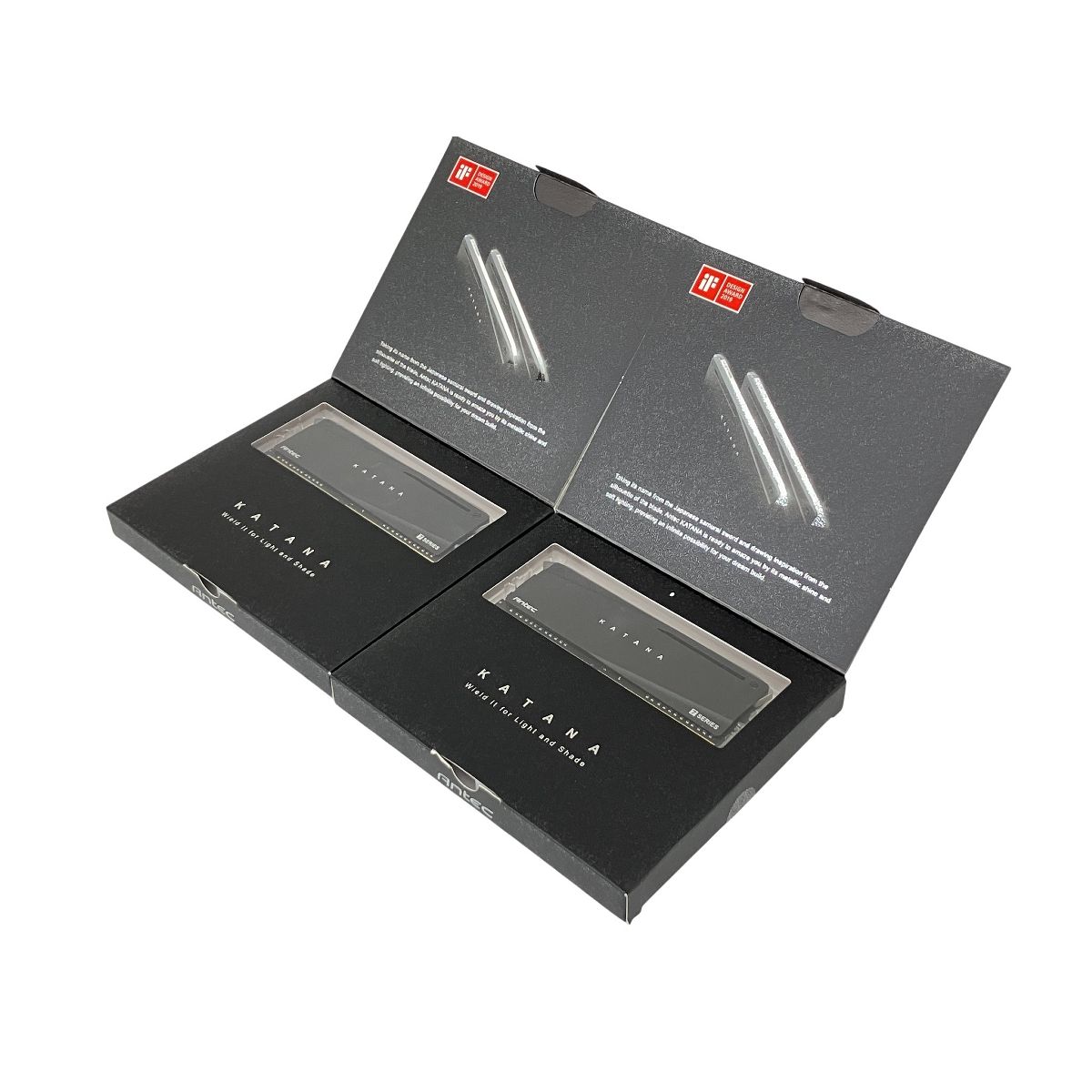 ANTEC KATANA 32 GB 8 組 DDR 4 3600 MHz 高クロック ゲーミングメモリ 良好