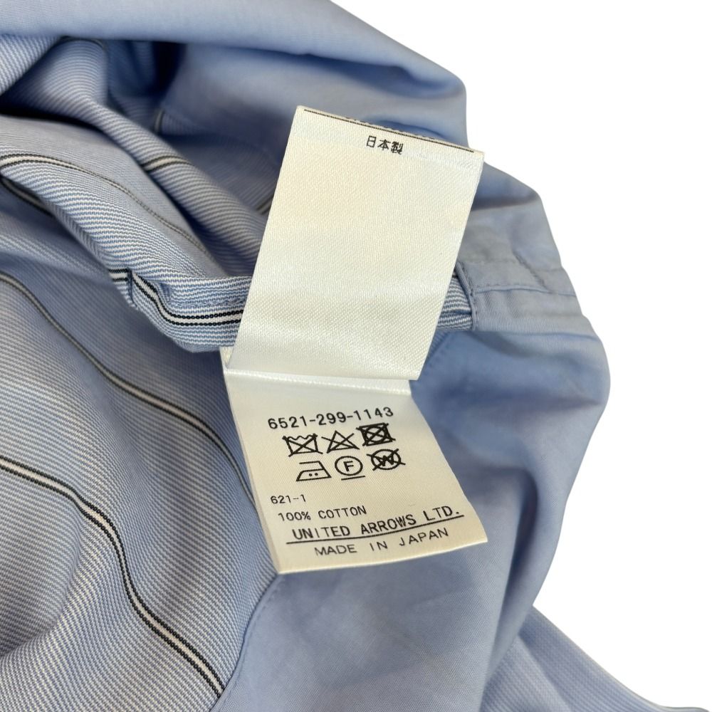 美品 24SS DRAWER ドゥロワー レイヤーノーカラーブラウス 6521-299