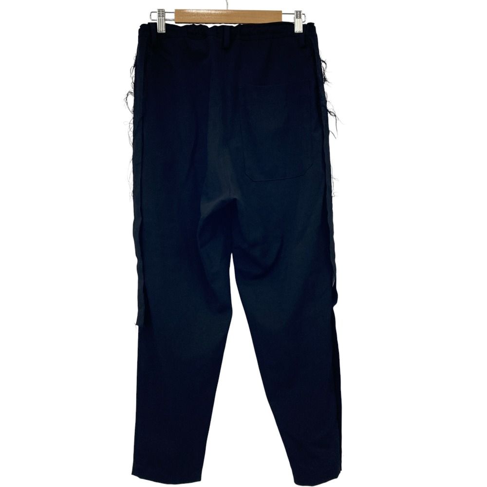 美品 Y's ヨウジヤマモト WOOL GABARDINE SIDE DETAIL PANTS YS-P11
