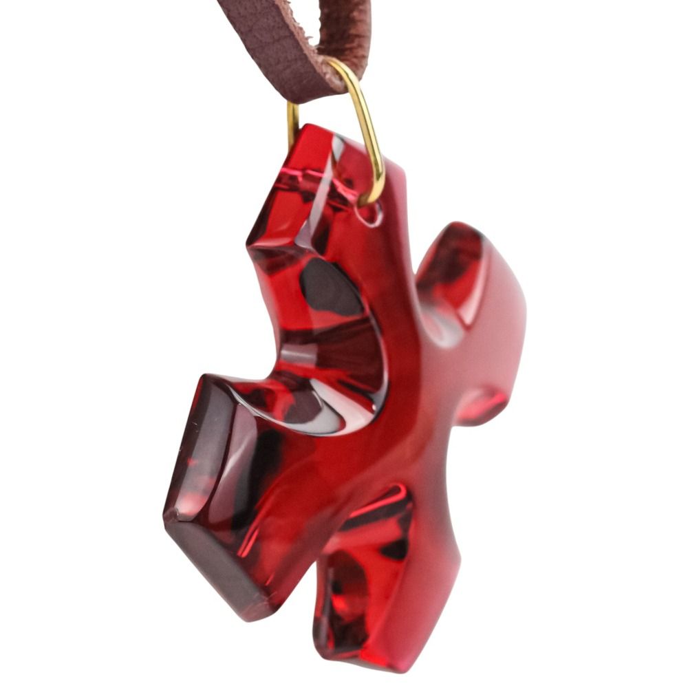 良品 Baccarat バカラ オクシタン クロス ペンダント ネックレス