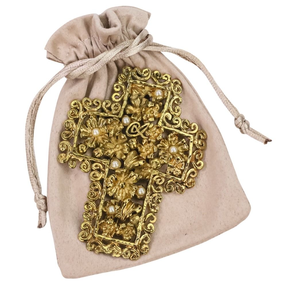 美品 Christian Lacroix クリスチャンラクロワ ヴィンテージ クロス