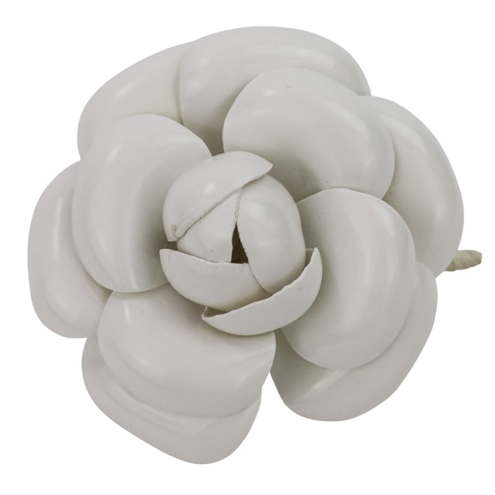 CHANEL シャネル　カメリア　コサージュ CHANEL（シャネル） キャンバス カメリア コサージュ ブローチ 【美品