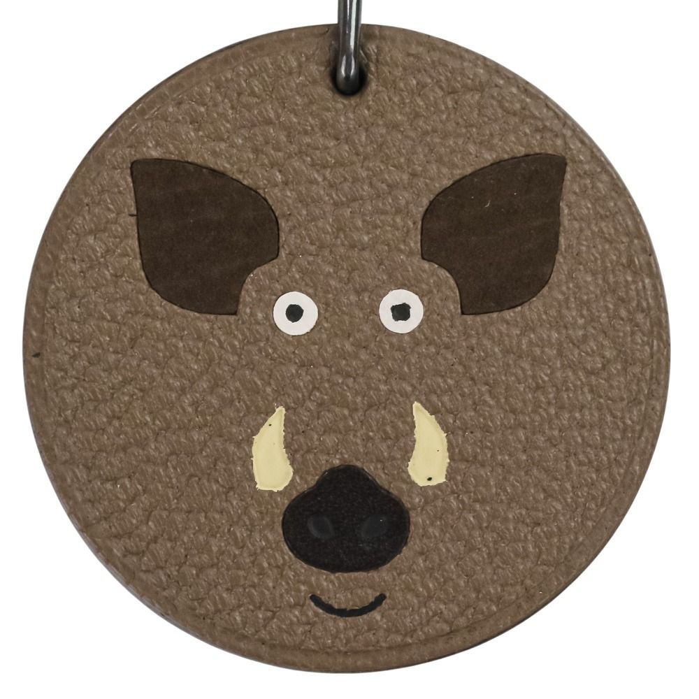 新品同様 HERMES エルメス 2007年 干支 イノシシ レザー バッグ