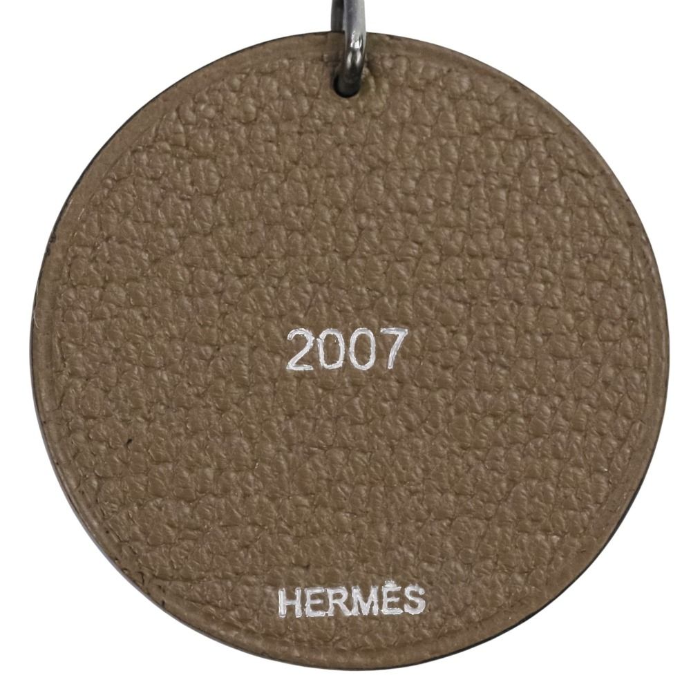 新品同様 HERMES エルメス 2007年 干支 イノシシ レザー バッグ